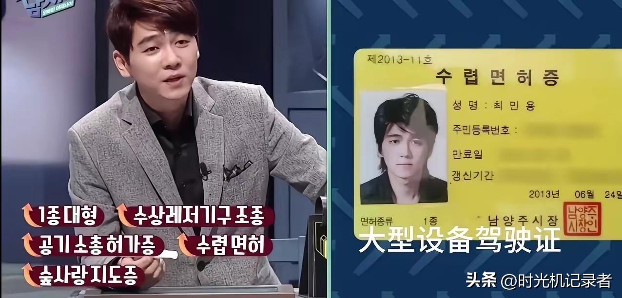 《搞笑一家人》最帅气的李民勇，居然被公司雪藏多年，怪不看不到他的作。
崔民勇在《