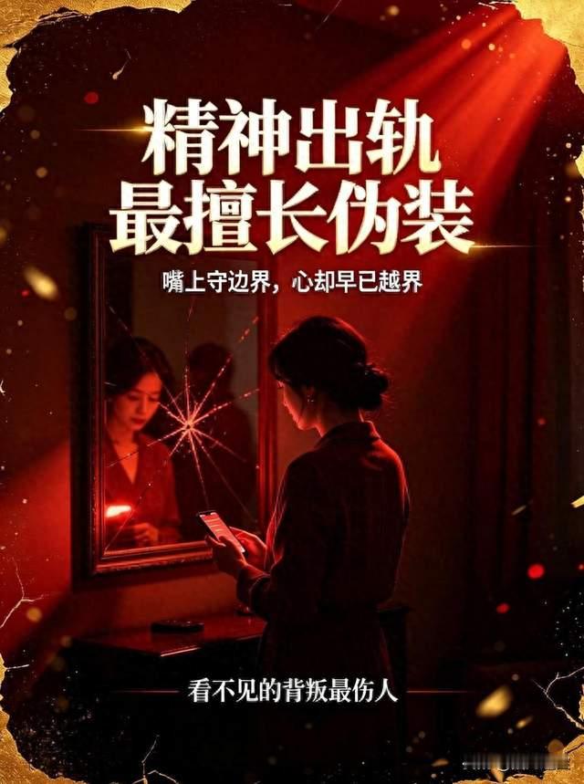 最隐蔽的出轨是精神越界：嘴上守着边界，心里早已偏爱他人
