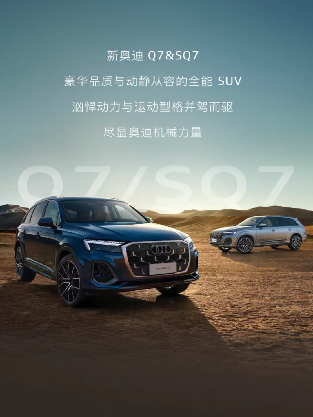 新奥迪Q7家族 豪华旗舰SUV