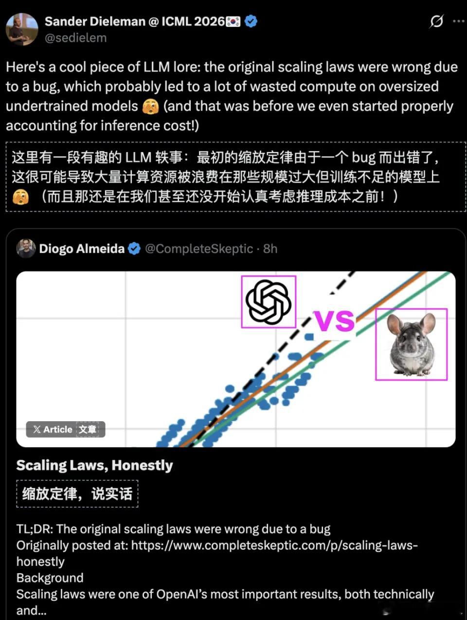 前OpenAI研究员Diogo Almeida发博客指出，OpenAI 2020