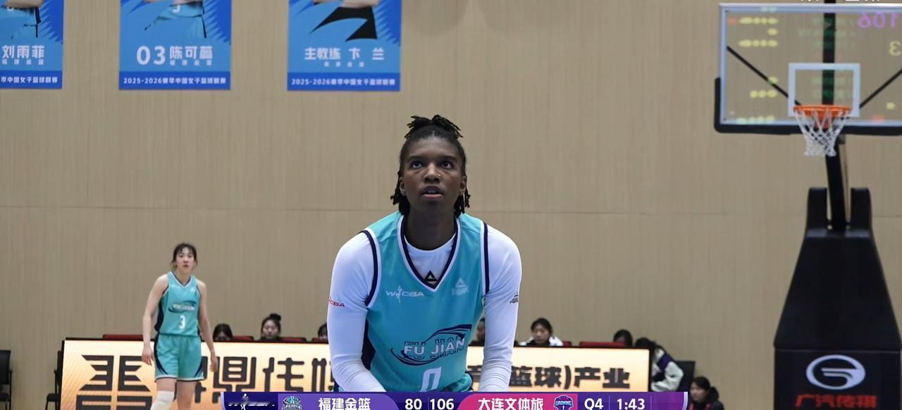 12月26日晚这场大连文旅女篮对战福建女篮的比赛太精彩了！最终大连文旅女篮以10