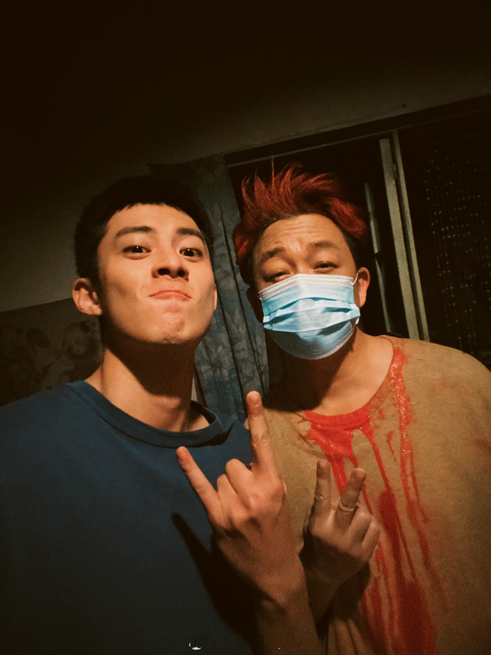 王鹤棣潘粤明黑夜告白珍贵影像王鹤棣执法记录仪导出的珍贵影像  执法记录仪存档成功