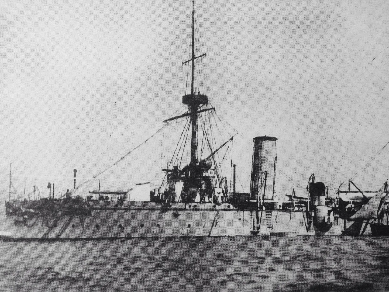 在致远舰上的一天