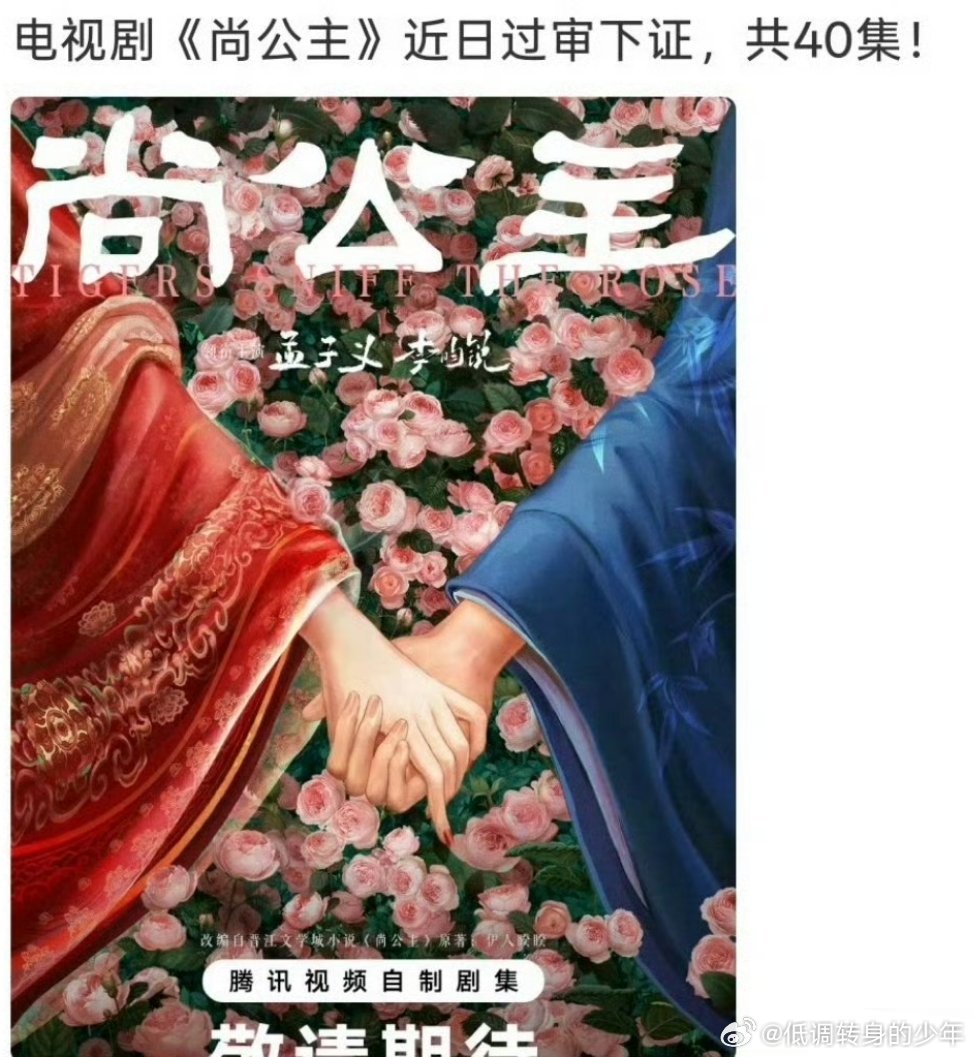 孟子义李昀锐尚公主过审下证了 演绎公主与寒门权臣相互博弈、彼此救赎，家国大义与爱