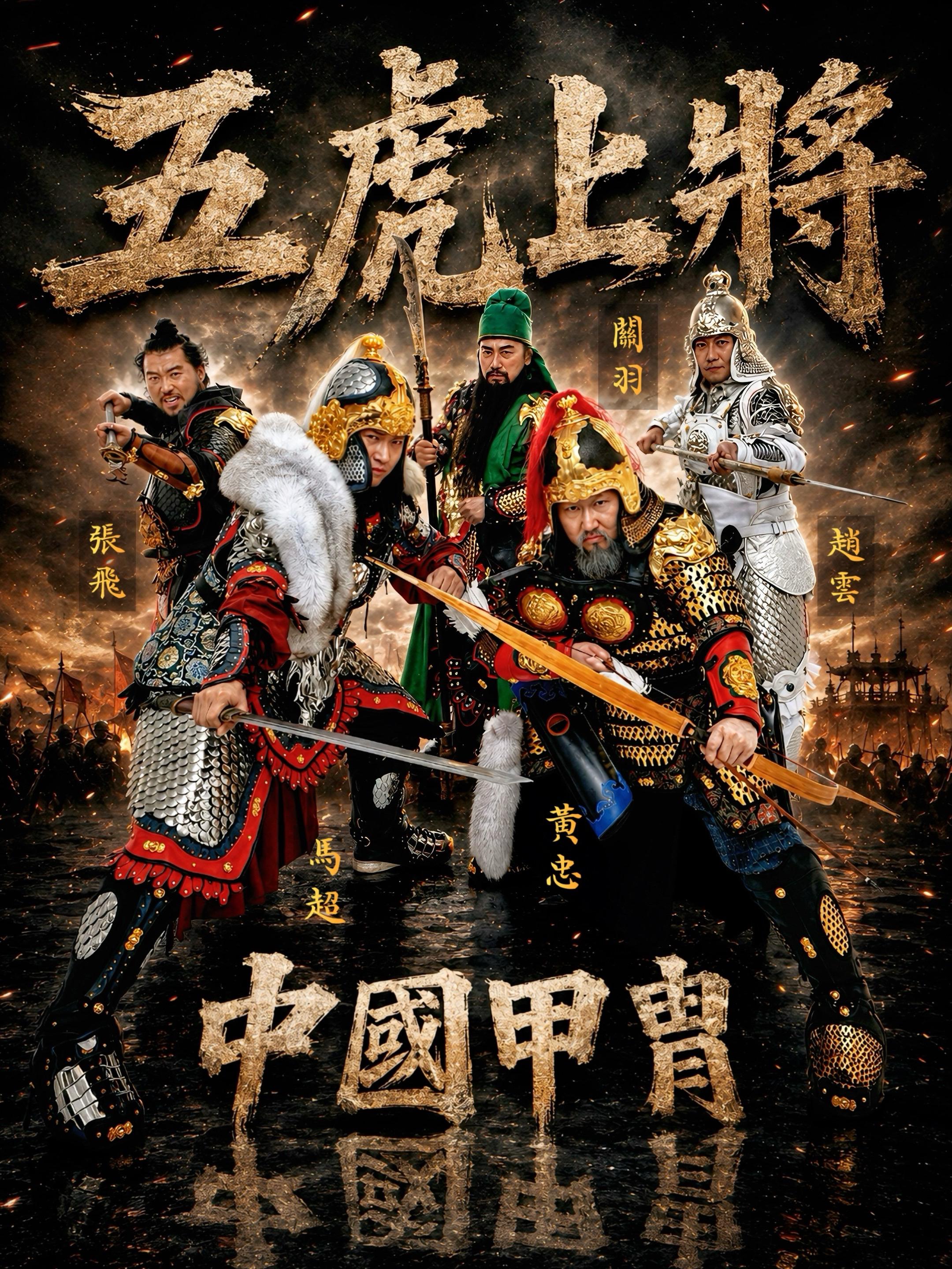 五虎上将是中国甲胄最好的代言人！美到窒息。看看老祖宗的审美！ 组织 甲...