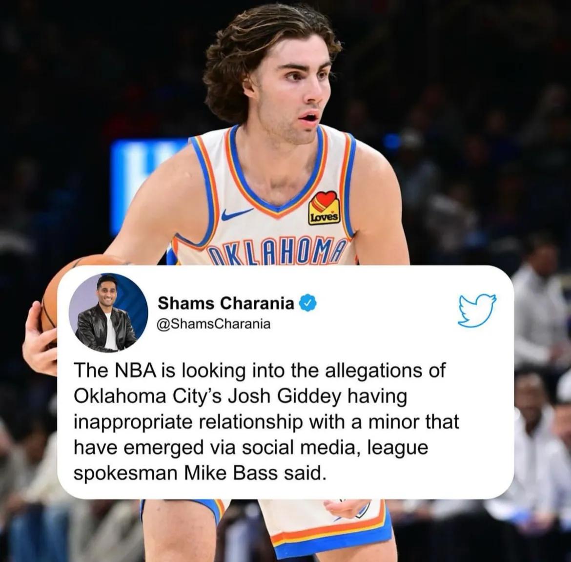 你小子，自毁前程啊！
雷霆队既帅又能打的潜力新星被NBA联盟调查，一旦属实，他将