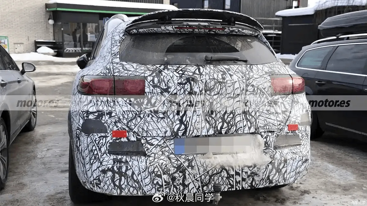 全新纯电动版AMG GLC 53谍照曝光，2027年发布之前全新GLC EV的像