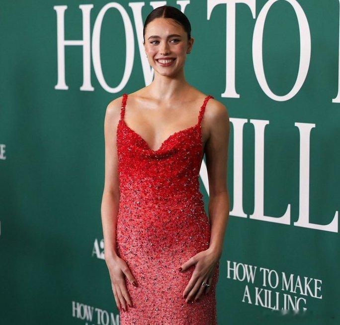 出席《如何大赚一笔》洛杉矶放映的玛格丽特·库里 