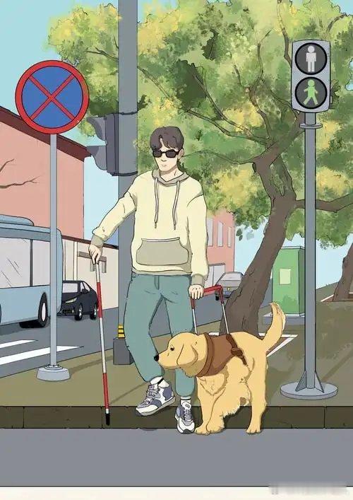 摄影师称摆拍女孩确为盲人也有可能不全是她自己的主意，背后大概率有团队在策划。她确