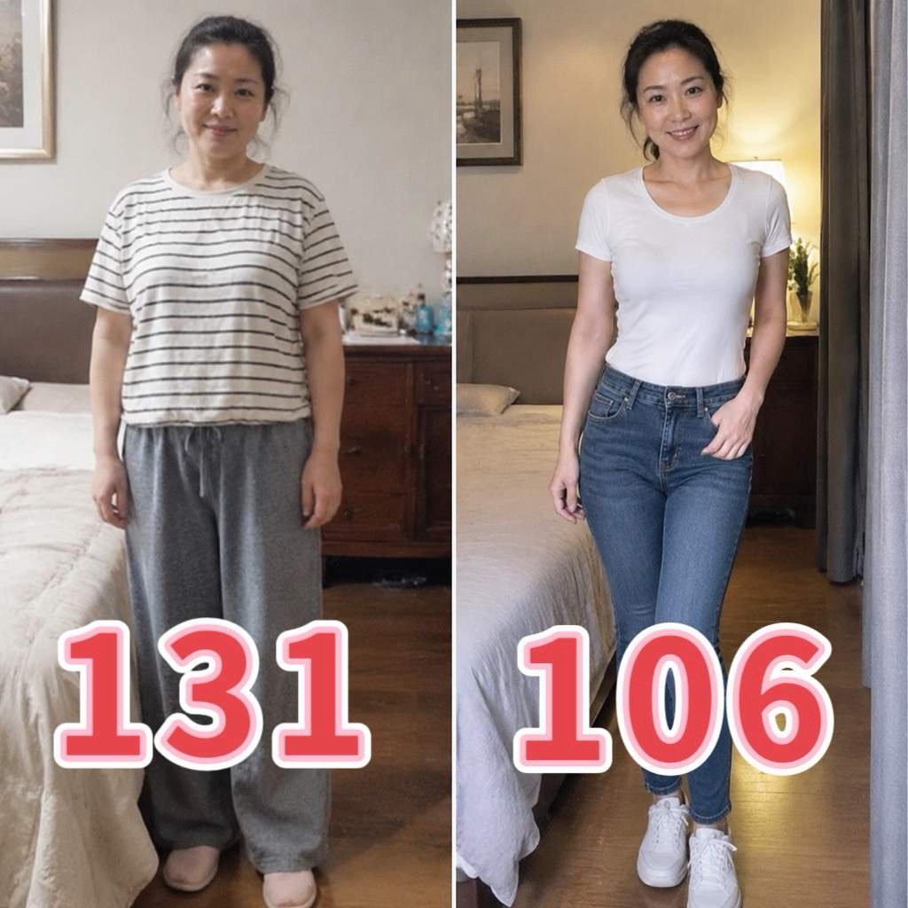 40岁+，120斤以上的家人们，试试我给十堰粉丝的3阶段饮食法，两个月掉秤25斤