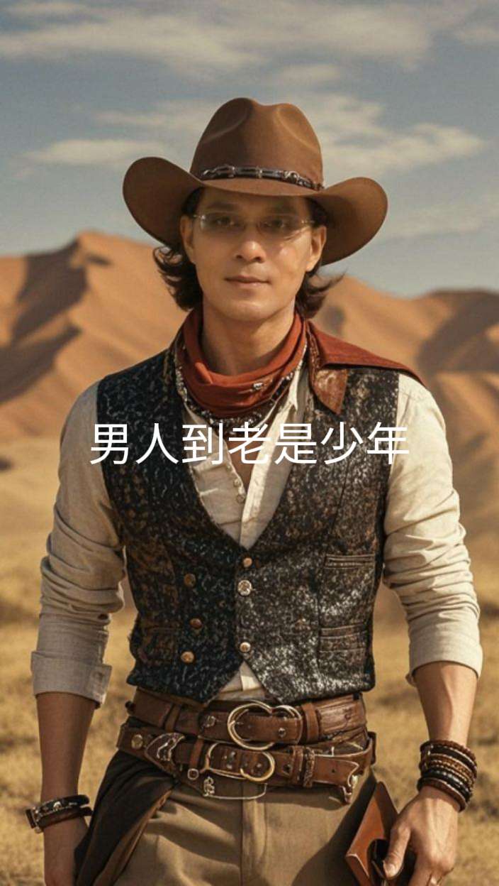 鲜衣怒马是少年。西部牛仔