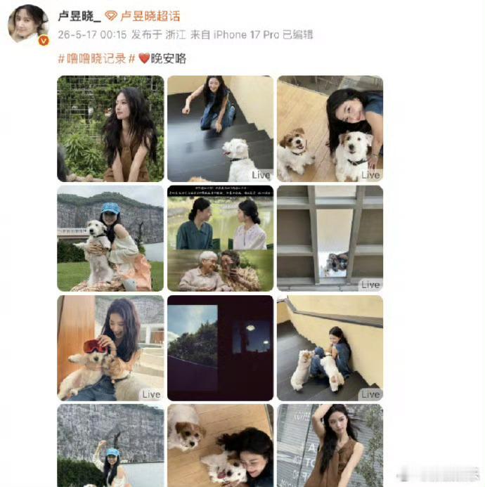 卢昱晓道歉卢昱晓回应给阿嬷的情书争议 17日，发布《给阿嬷的情书》屏摄内容，编辑