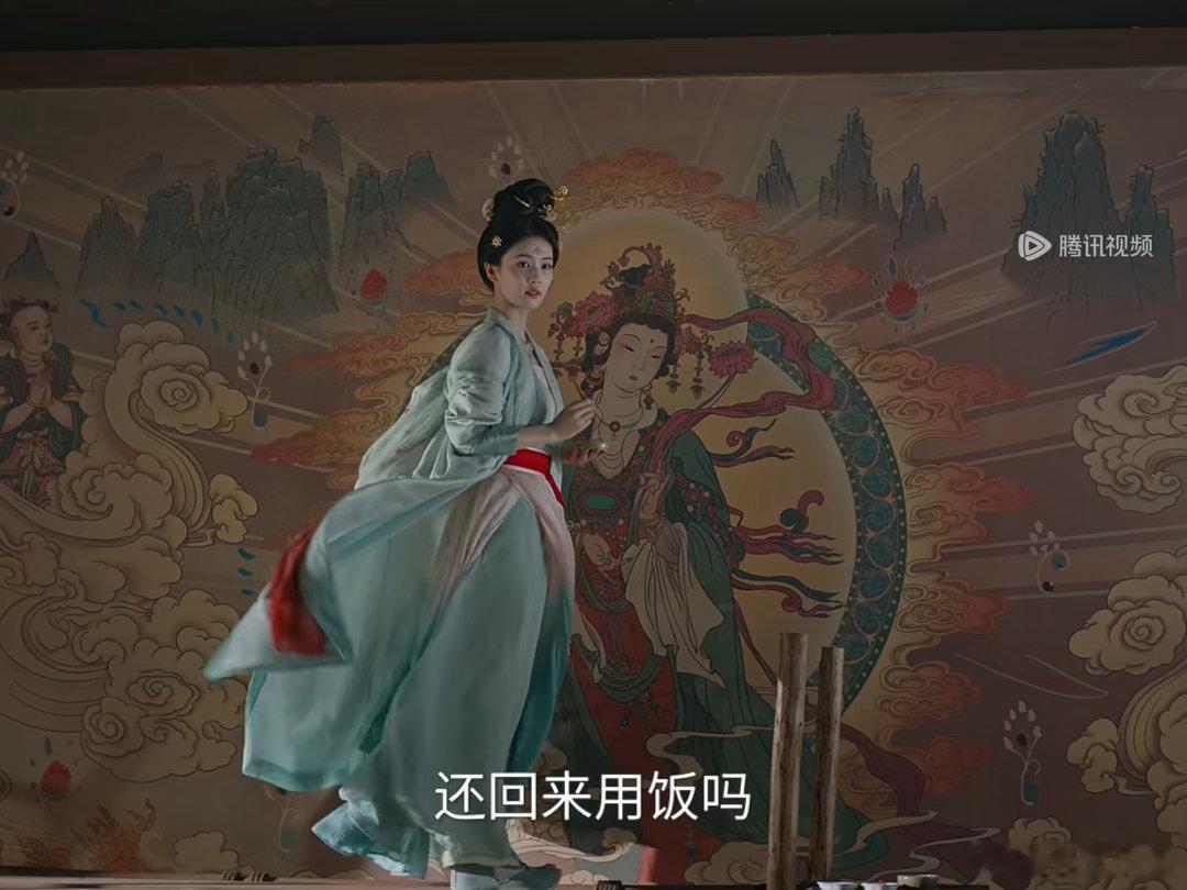 这两个镜头，神女来着，简直夯爆了！莫离热度