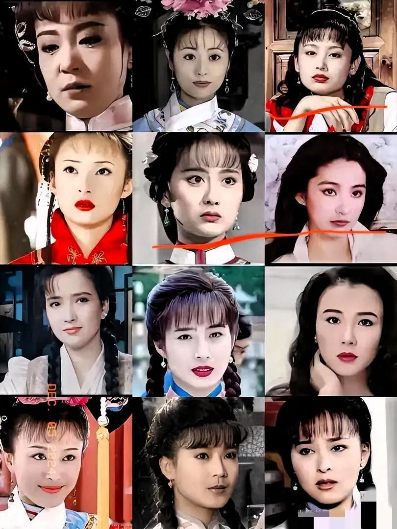 琼瑶剧大女主，颜值前三必定林青霞、蒋勤勤、 陈德蓉 ，其它随便，你认为呢？