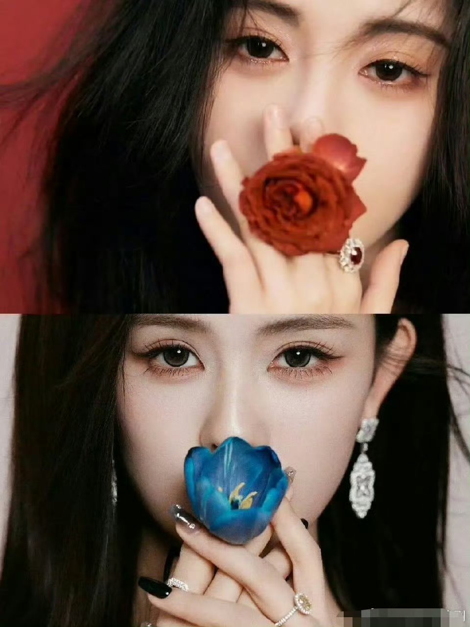 啥情况啊？白鹿模仿完虞书欣，又开始模仿鞠婧祎了？ 