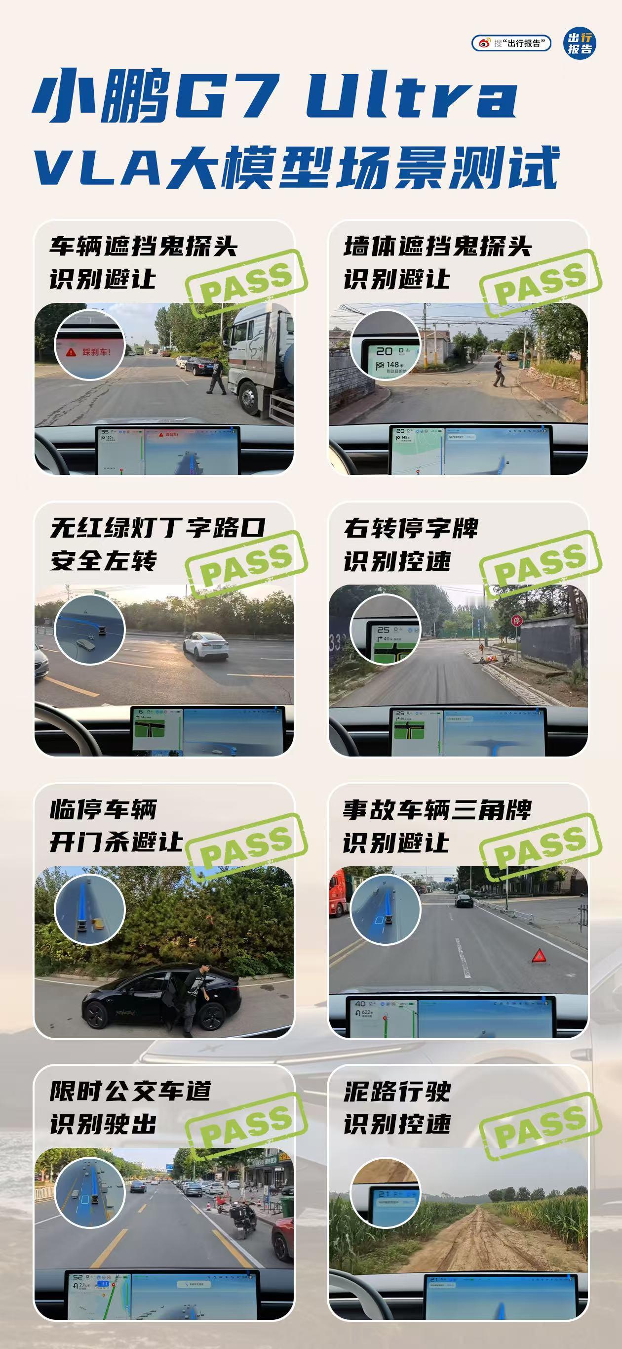 在小鹏G7 Ultra升级VLA之后，我们也是做了一系列摸底测试，没想到小鹏G7