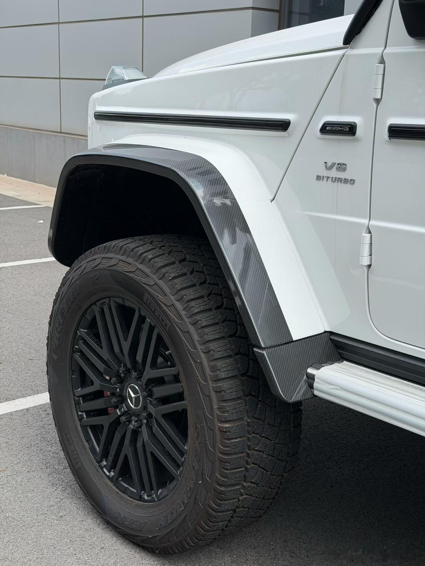 奔驰Mansory G63 4x4！全新原厂4x4、白外白内饰 ​​​