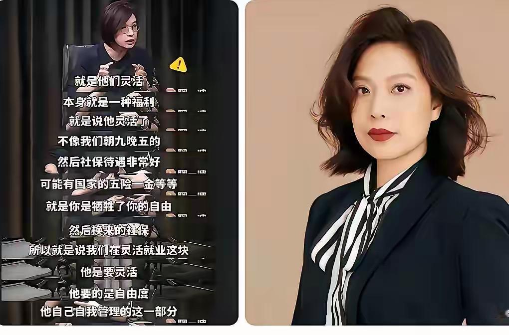 “灵活就业就是福利”引发全网争议：普通人要的从来不是自由
 
北大教授一句“灵活