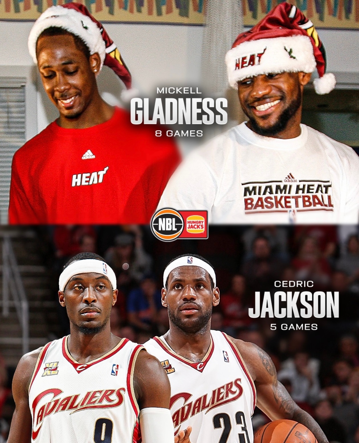 篮天下 曾与詹姆斯一起打过球的NBL球员们~Images via nbl 