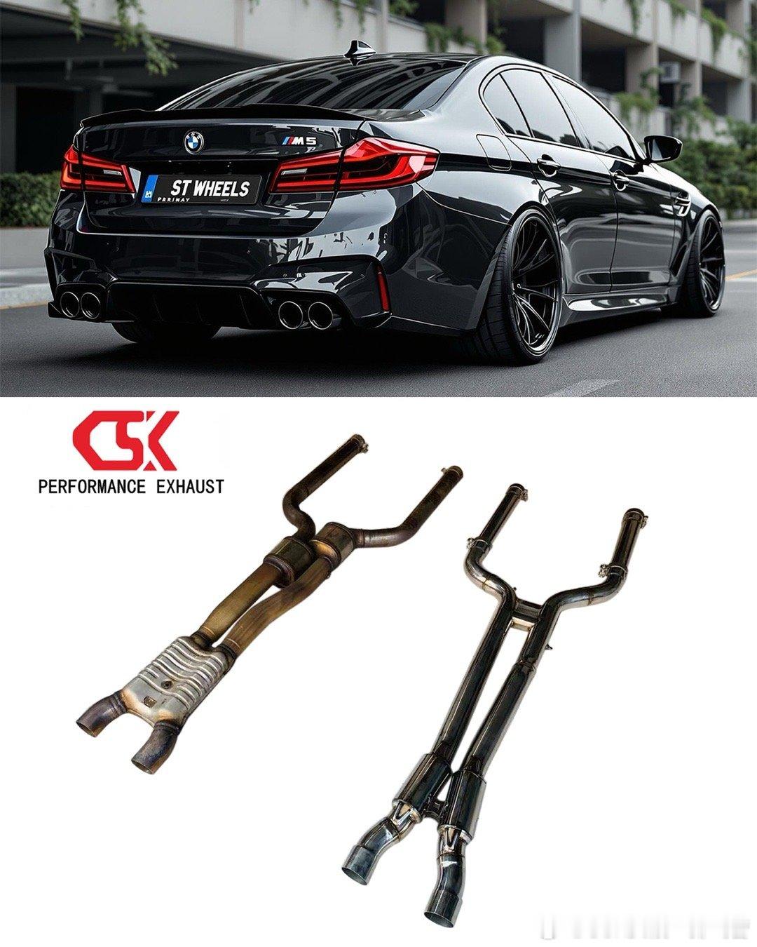 国六B 宝马M5 F90 4.4T升级GPF / CSK竞技中段，解除禁锢，释放