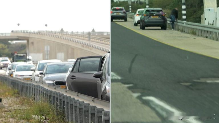 以色列人对该国的防御系统充满信心——但一些导弹正在穿透
警报声响起，警告导弹即将