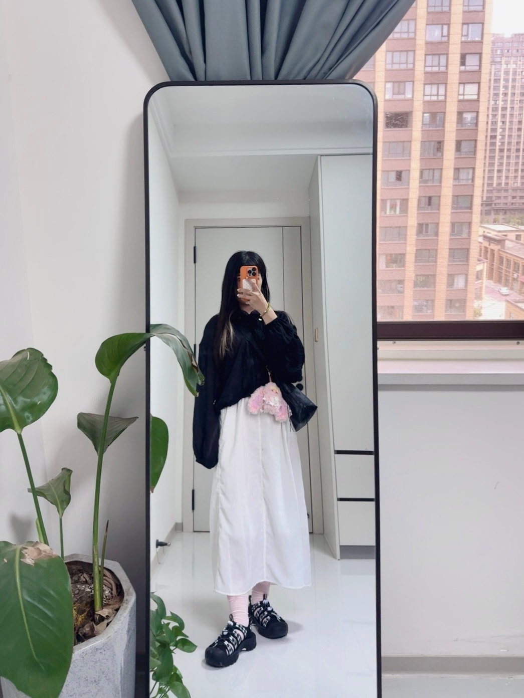 满妈的ootd 小粉袜 