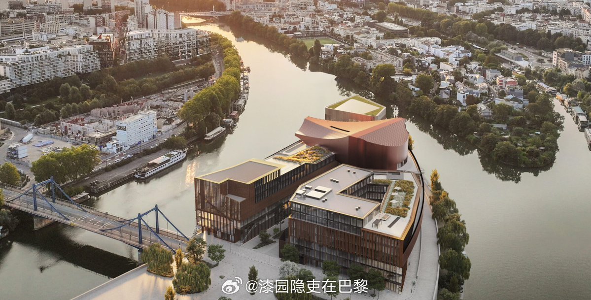 海外新鲜事 位于巴黎近郊布洛涅-比扬古艺术之角的塞甘岛Pathé电影院将于今夏开