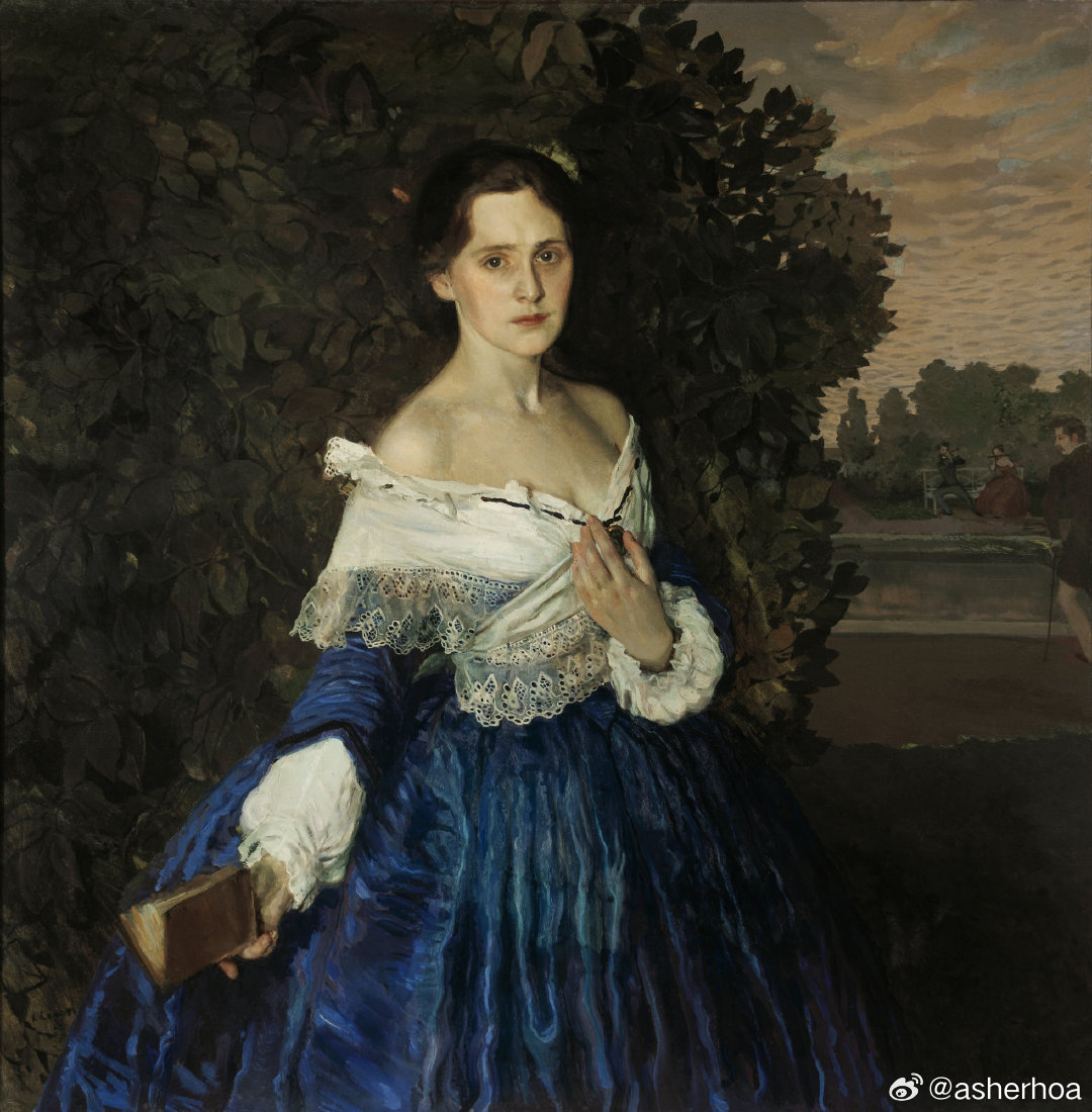 西洋历史文化鱼缸[超话] 俄国画家Konstantin Somov（1869–1