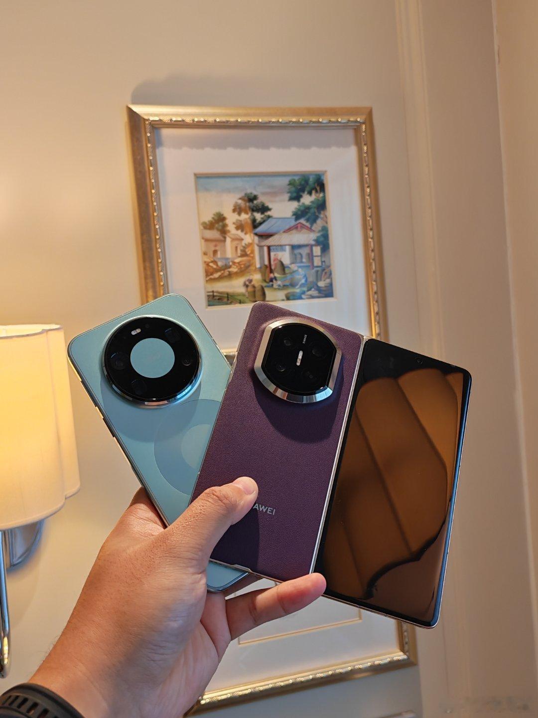 纡青佩紫，今天华为发布会真的是太热闹了，赶紧开箱一下华为Mate80 Pro M