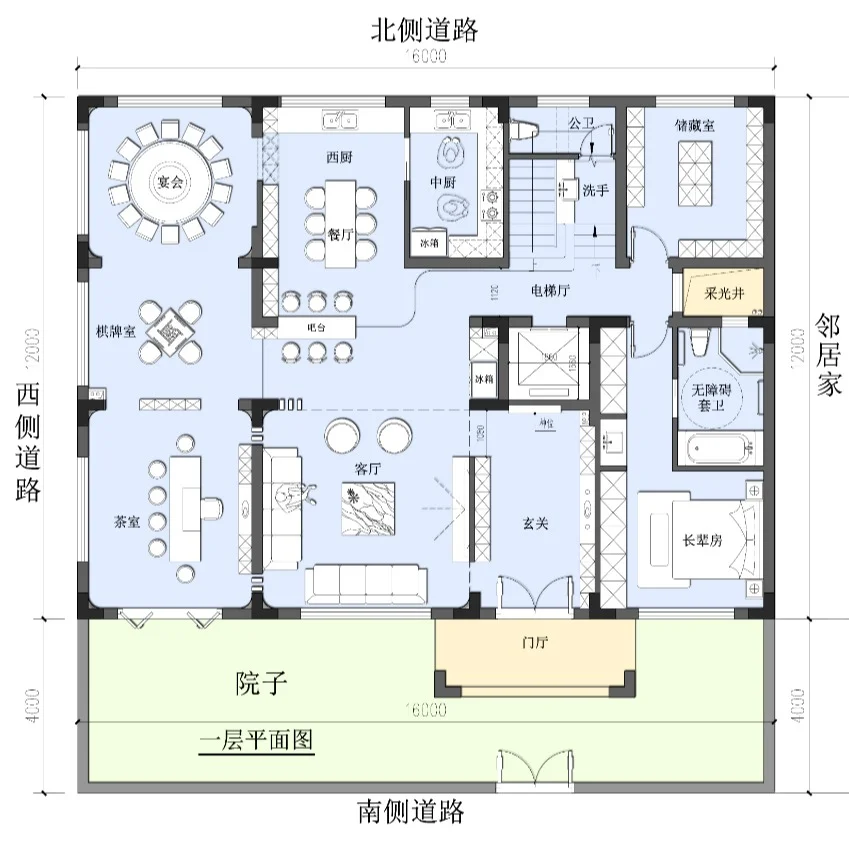 这个布局适合你吗？别墅自建房平面图