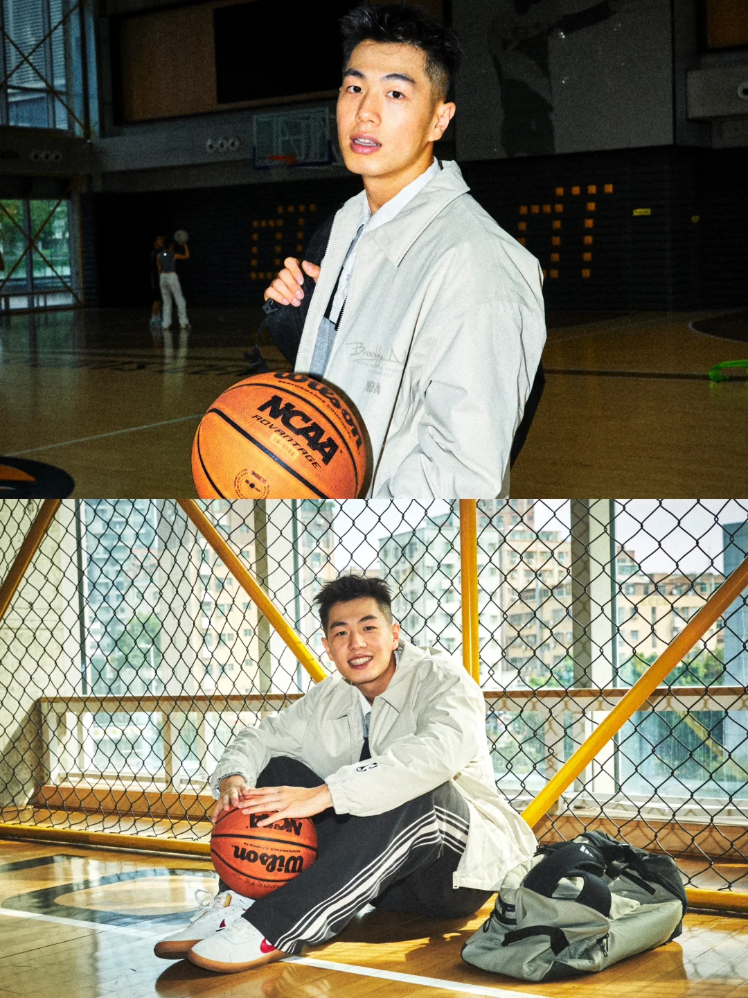 🏀球场这么拍复古吗？