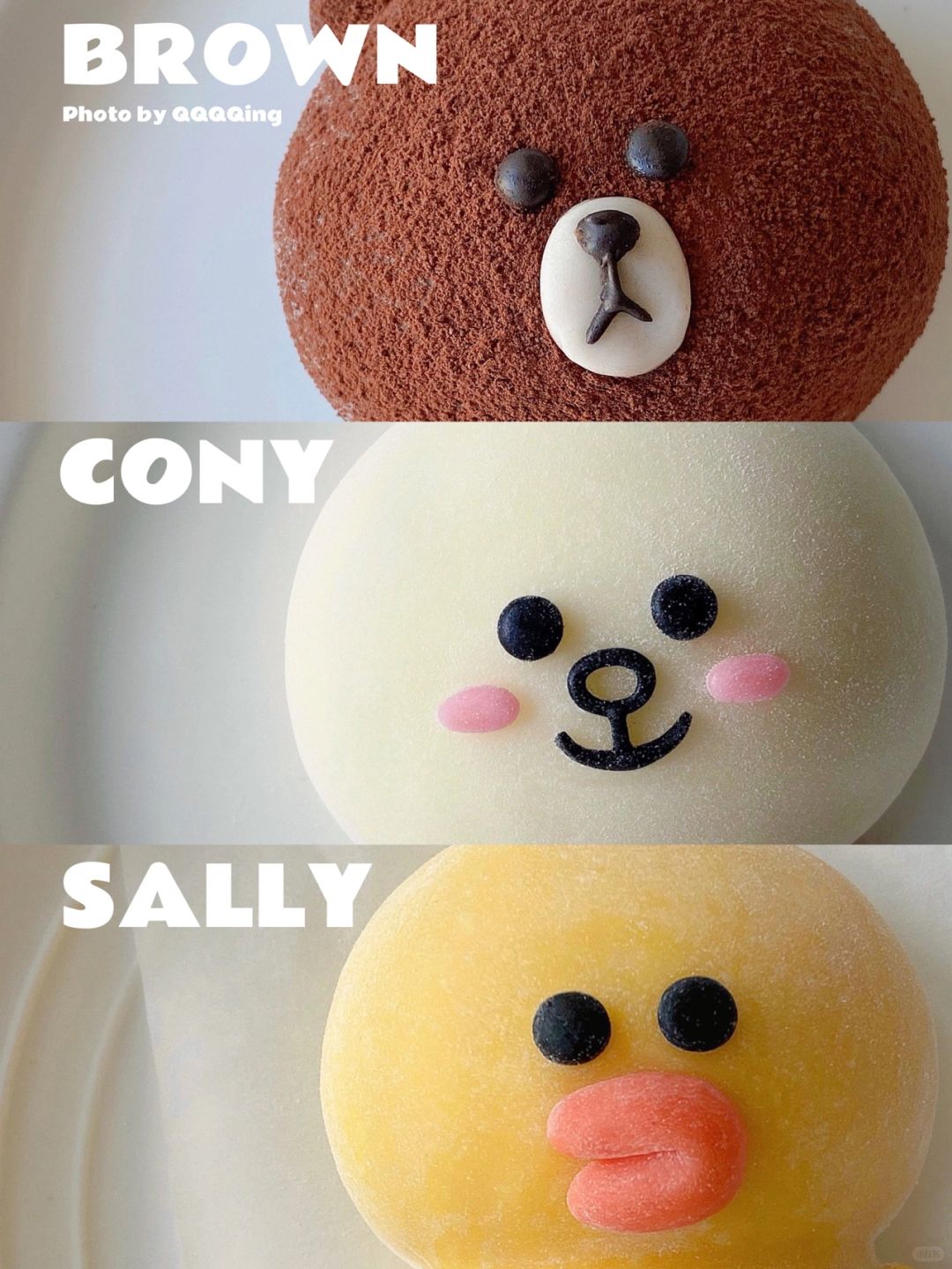 🐻 Line Friends雪媚娘合集 免烤 附教程‼️