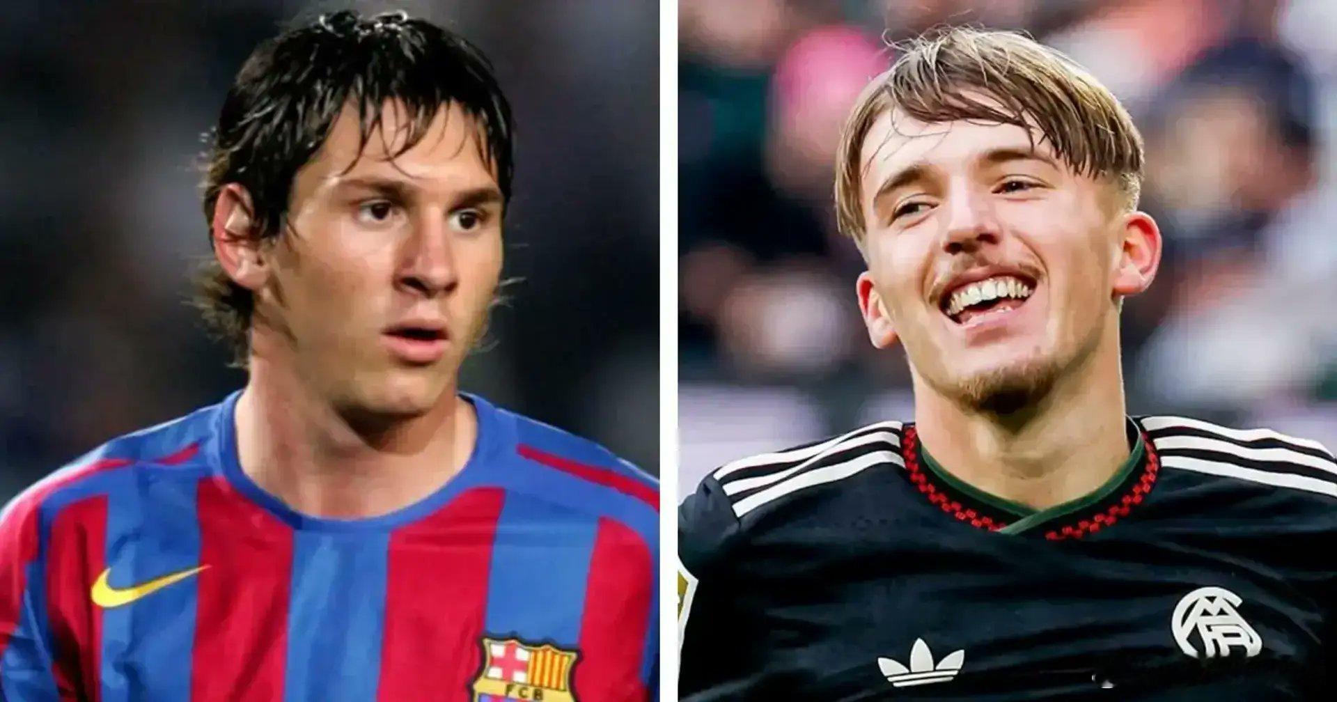 🚨洛塔爾·馬特烏斯認為：17歲的倫納特·卡爾比同年齡時的梅西更出色🔥🎙️洛