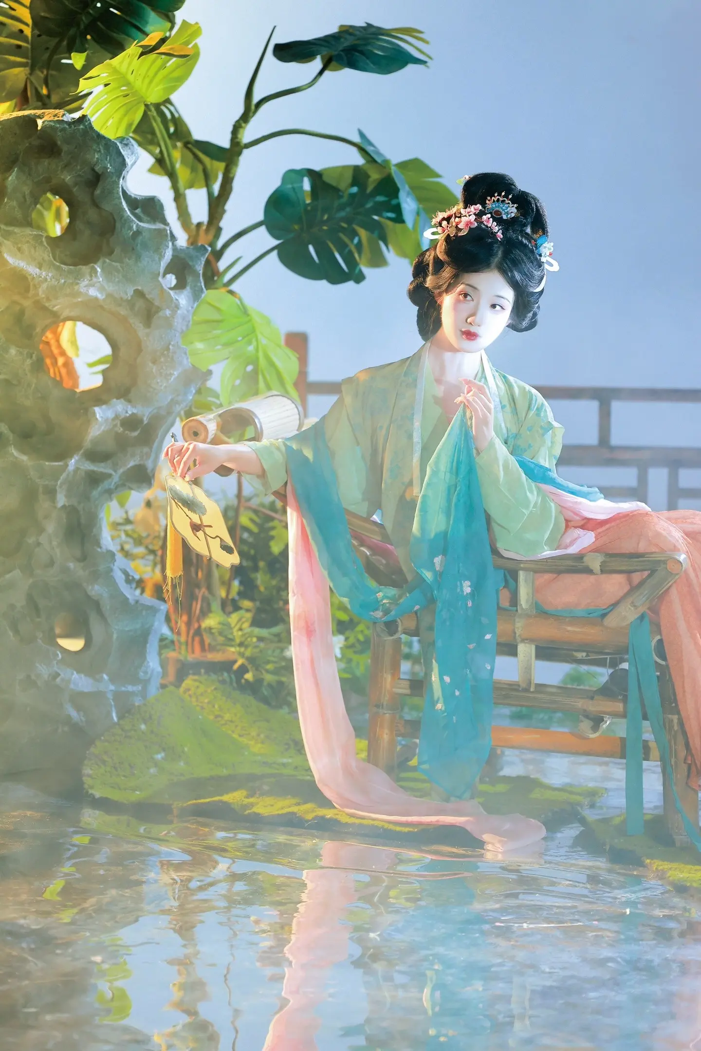 只消山水光中，无事过这一夏。摄/后：我