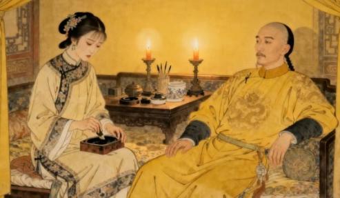 1701年，14岁的高氏被47岁康熙一连宠幸7天，这一晚，康熙又翻了她的绿头牌，