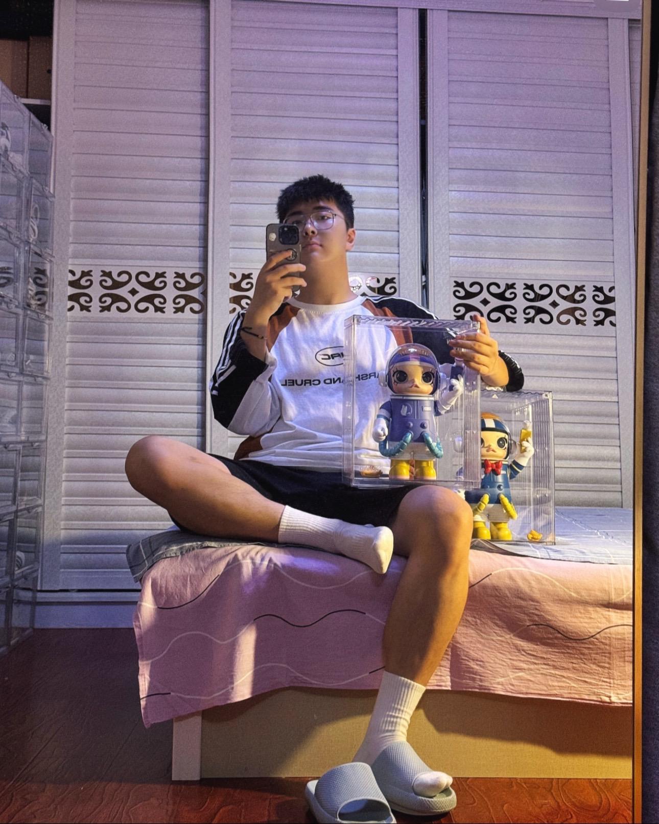 泡泡玛特。给你看看我的宝贝