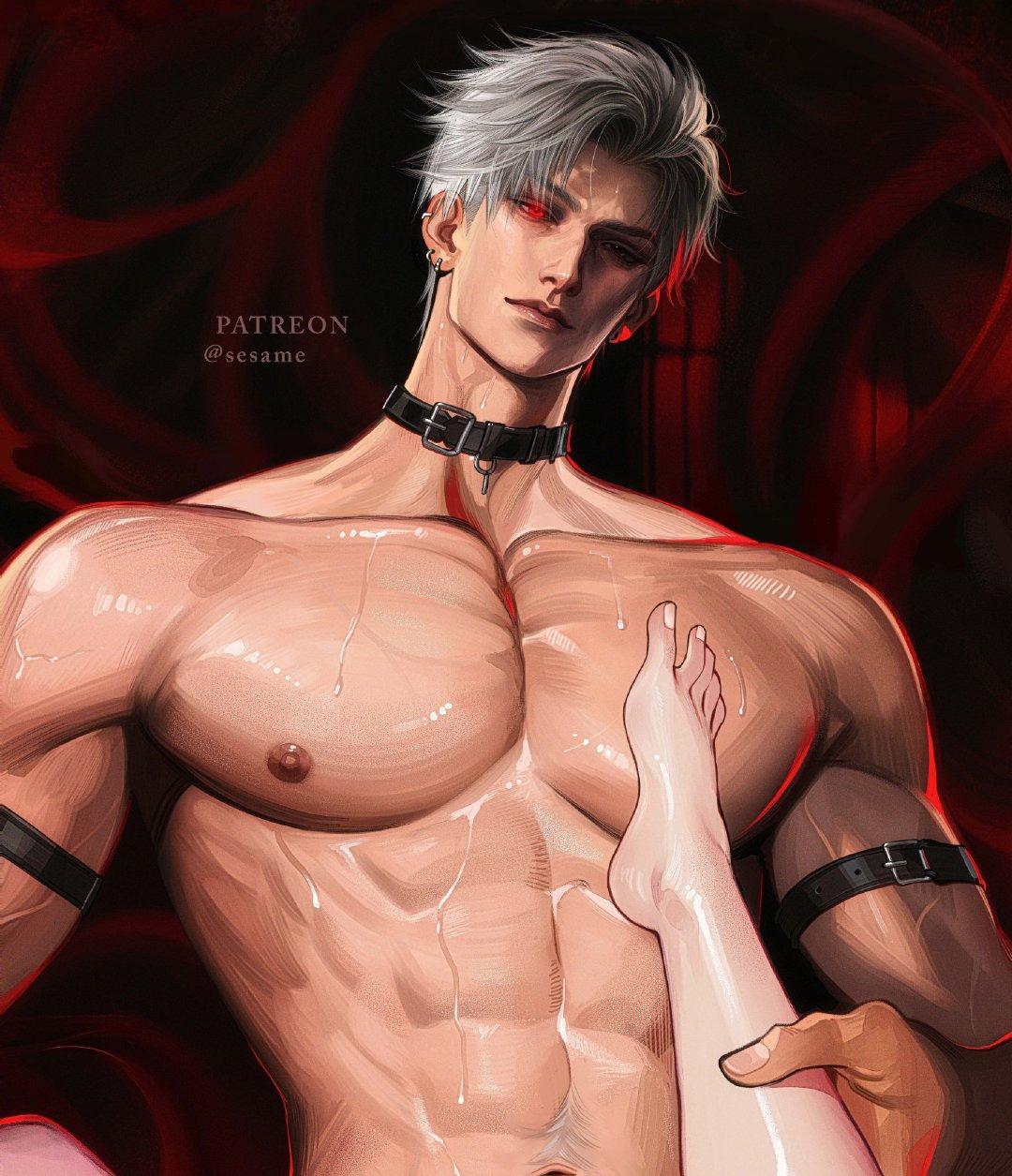 彻子超绝肌肉[开学季]#恋与深空# #‍秦彻# ​​​