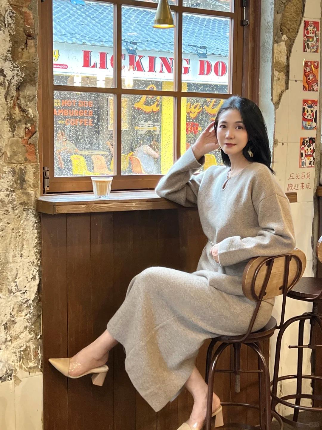 岁月从不败美人，优雅从来都是自己给的，岁月留下的只是对审美的沉淀，55岁博主满满