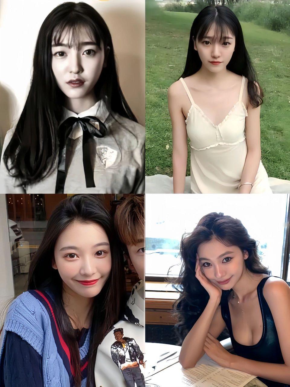 易梦玲颜值的进阶跟Angelababy挺相似啊！ ​​​