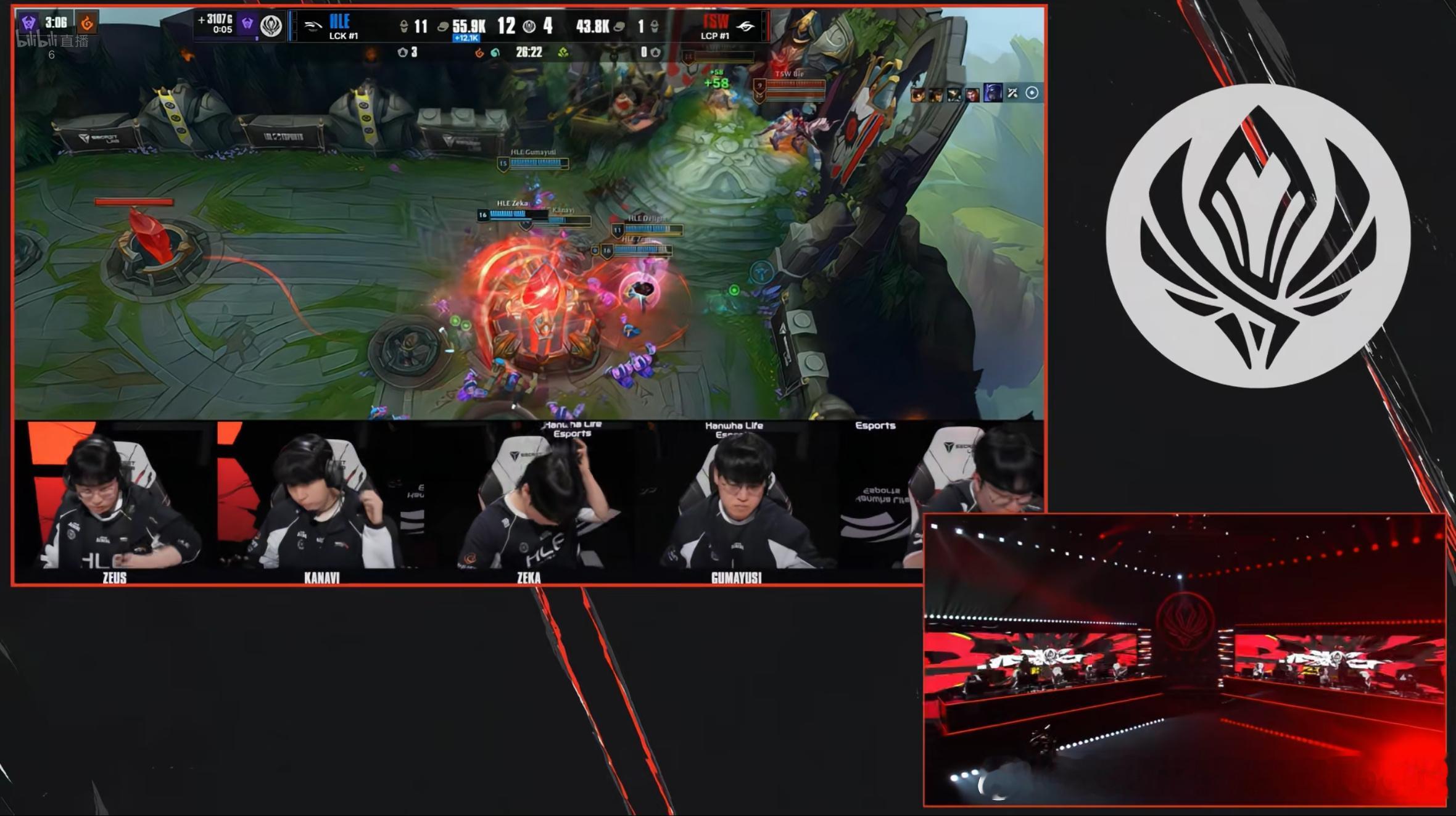 【2026MSI 淘汰赛 HLE 1-0 TSW】HLE先下一城2026MSIH