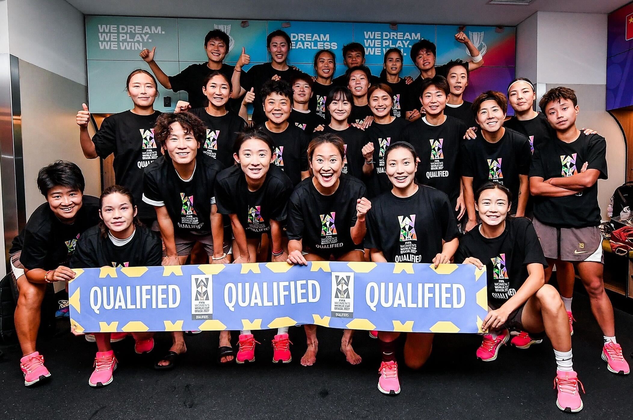 【祝贺🎉】 🇨🇳中国女足国家队成功获得2027年巴西女足世界杯 正赛资格。
