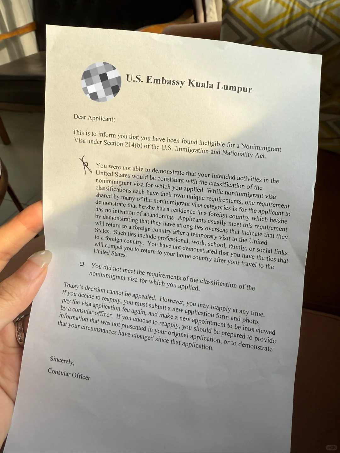 🇲🇾吉隆坡美签被拒复盘，你们别踩我的雷‼