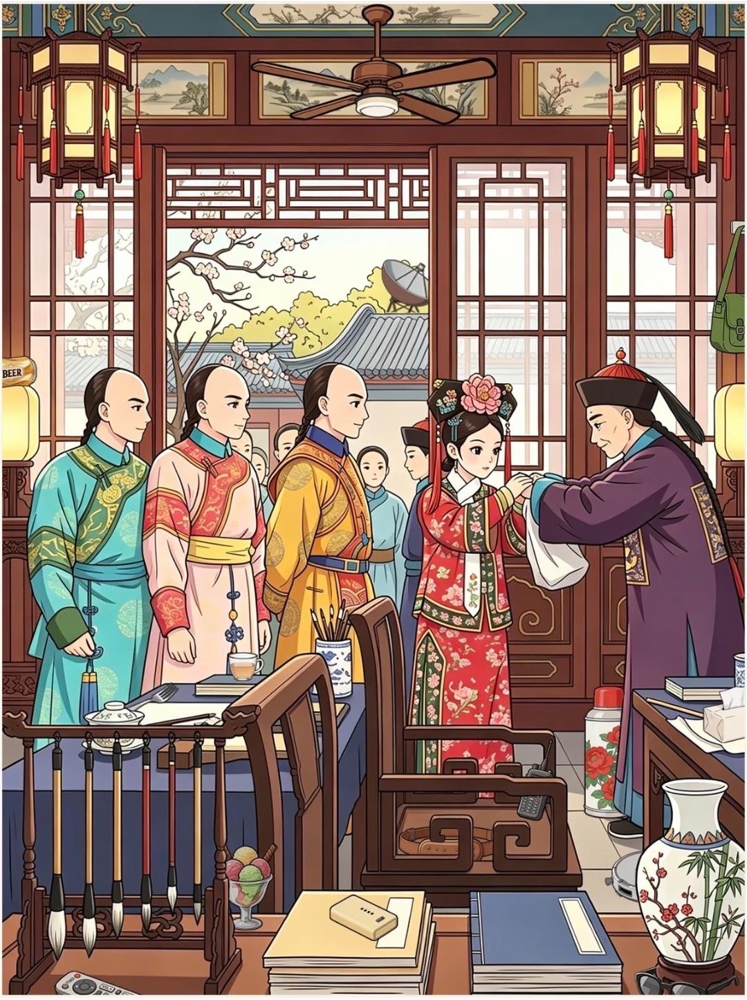 清代古场景找茬！你能找出15处不符合年代的错误吗？
明明是古装画面，却藏着一堆现