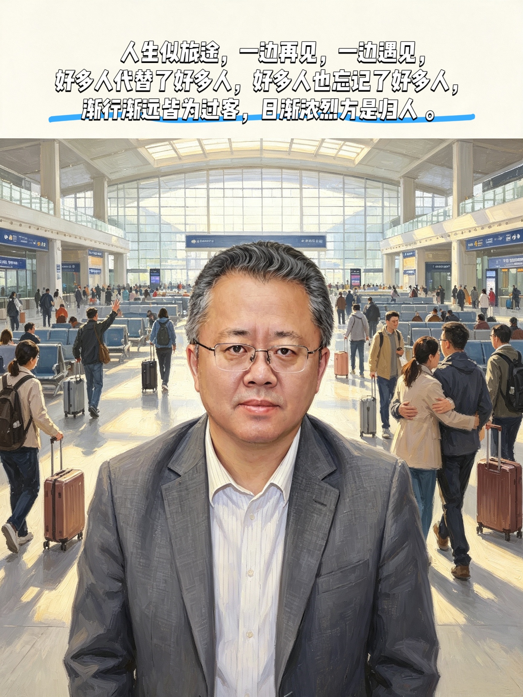 【窃窃史语】人生似旅途，一边再见，一边遇见，好多人代替了好多人，好多人也忘记了好