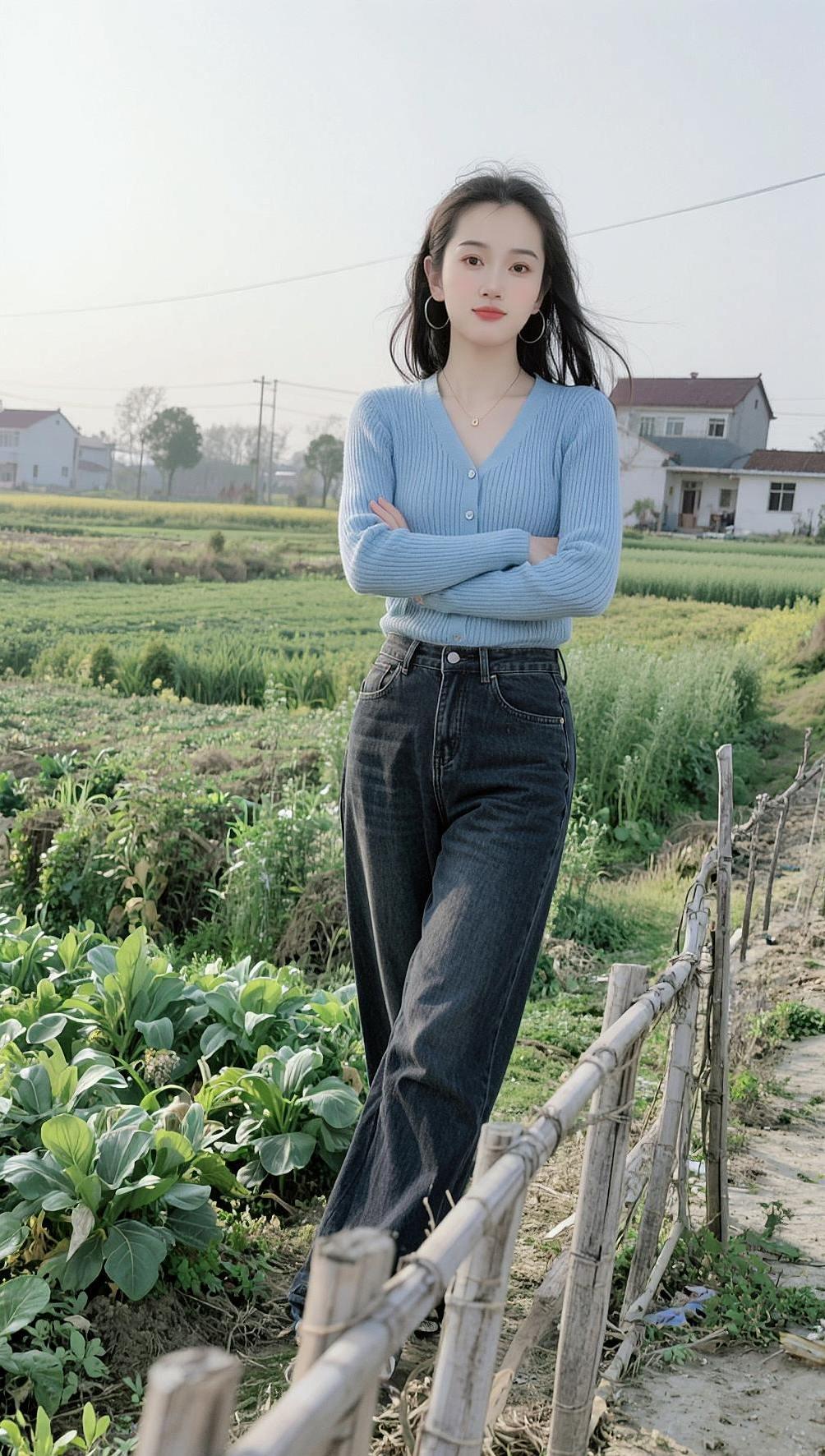 AI田园清新照 抖音ai创作 抖音玩法合伙人计划