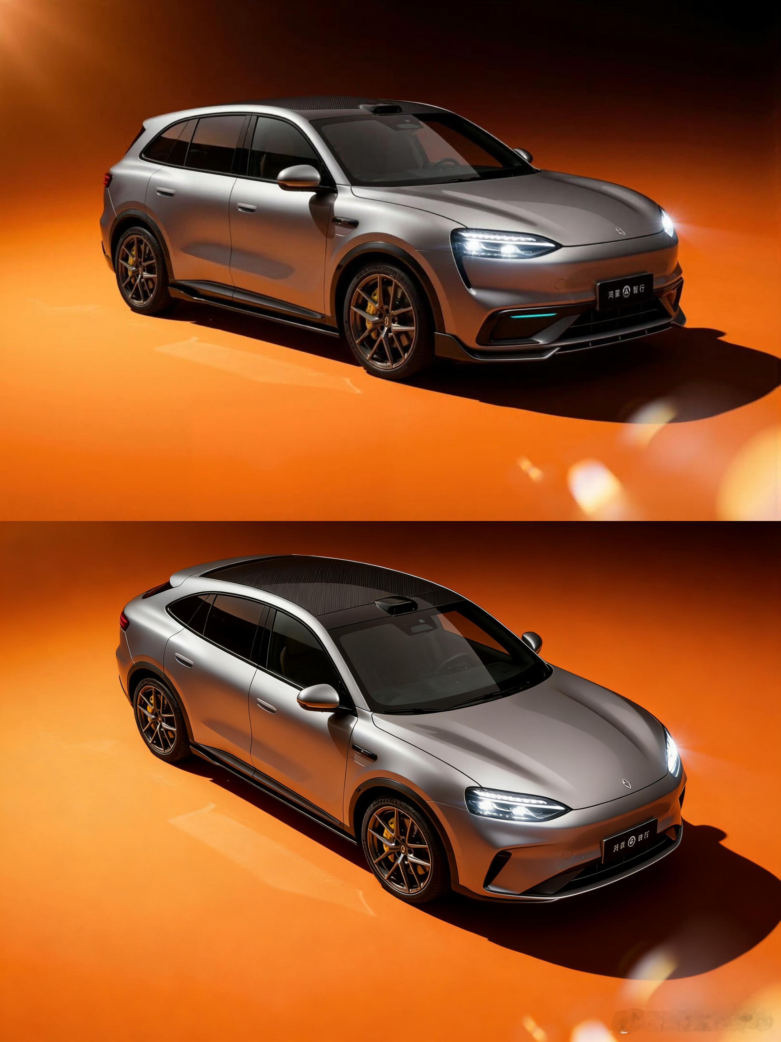 问界M6或将成为下一个爆款 让豆包帮我出了一版问界M6 Coupe，感觉侧颜更帅