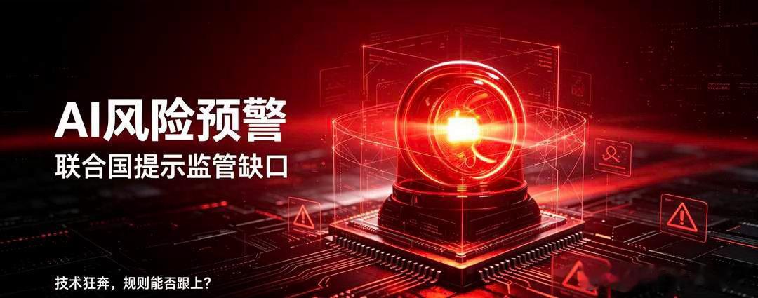 突发重磅警报！联合国紧急发声：AI发展彻底失控，远超全球监管刚刷到一条重磅国际警