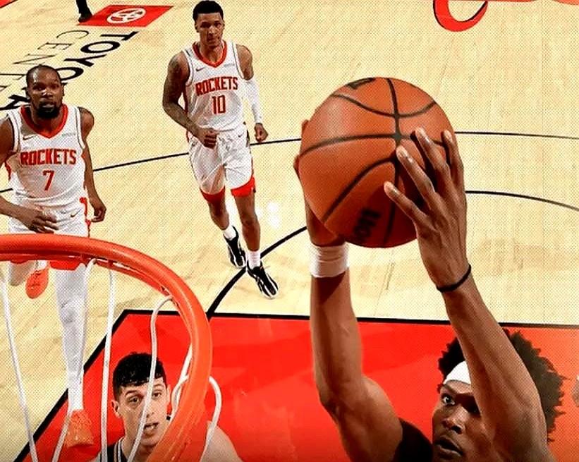 杜兰特里程碑之夜，差点被队友搞砸了！

火箭主场打热火，杜兰特拿到27分，总分正