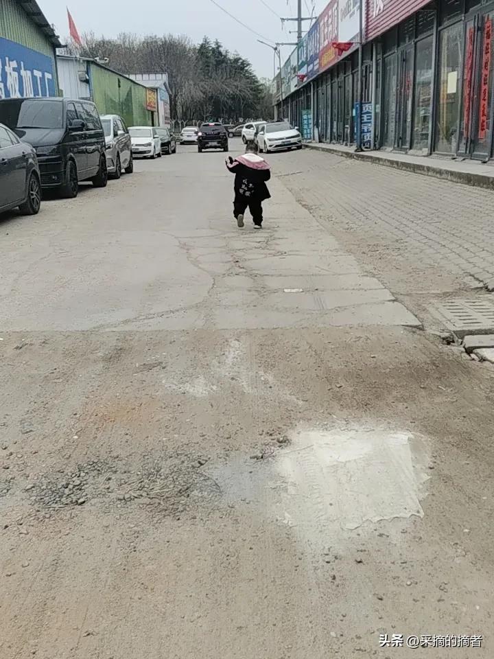 午后阴雨绵绵，带着小不点一起奔跑，累并快乐着～