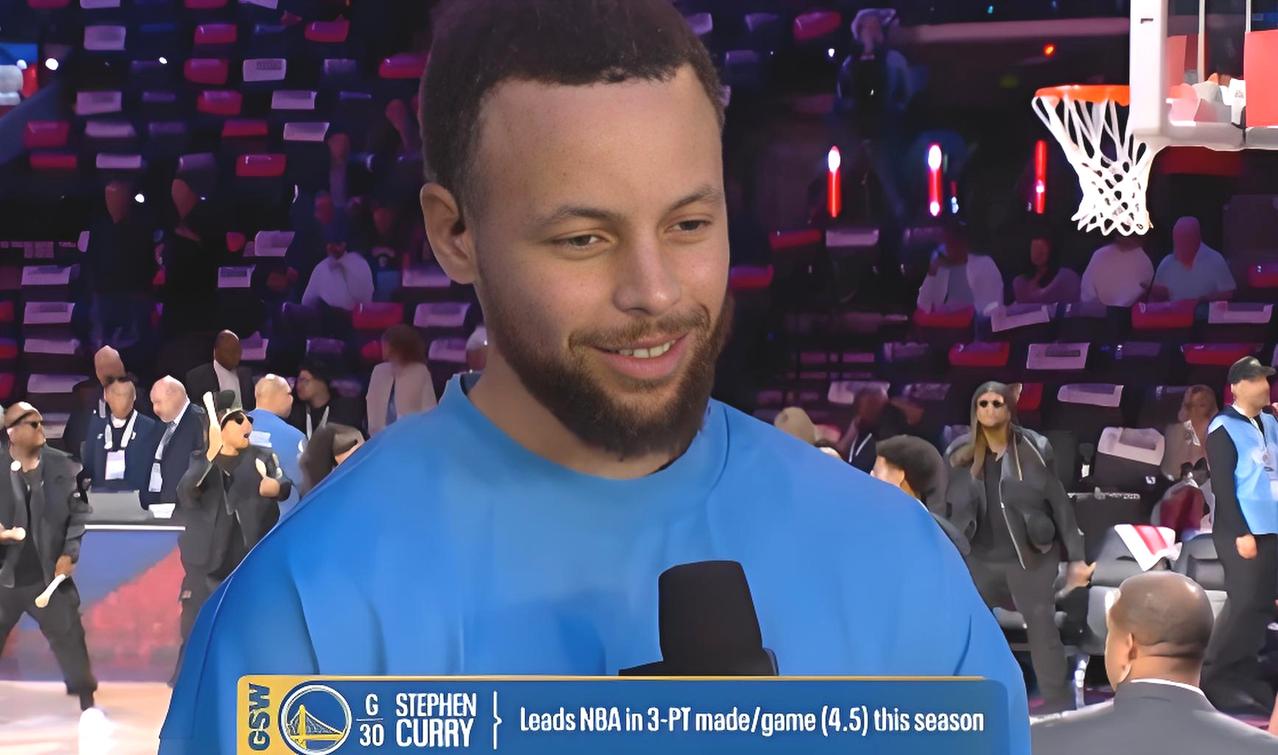 库里称：明年我100%要参加全明星三分大赛！

NBA全明星正赛于今天早晨六点正